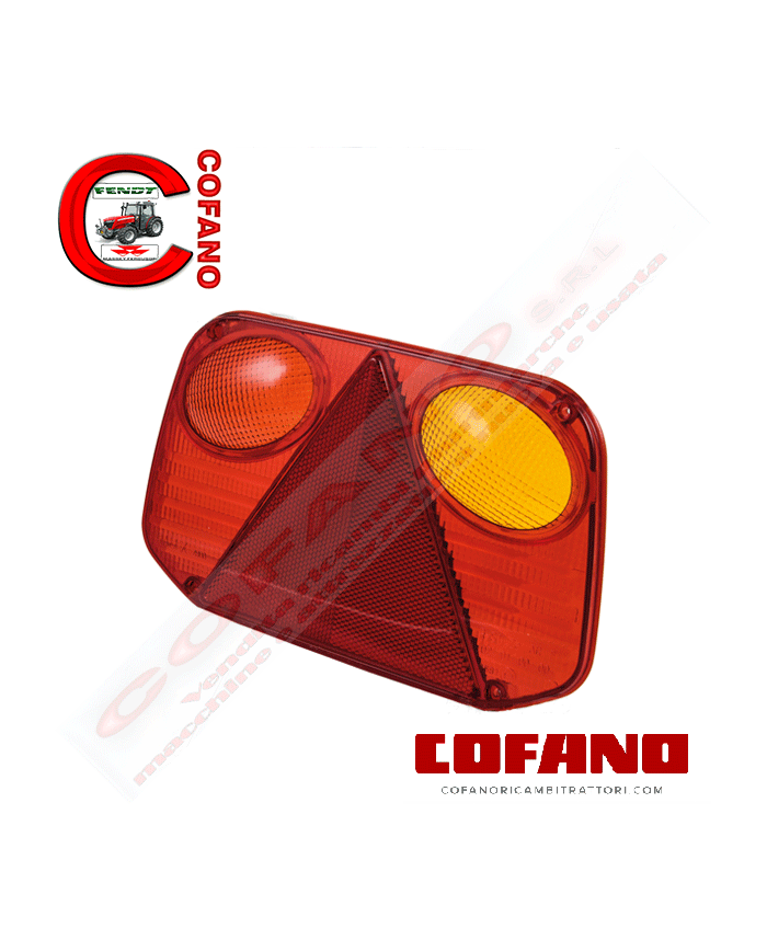 Rodovetro trasparente per barra luce 36414-36415