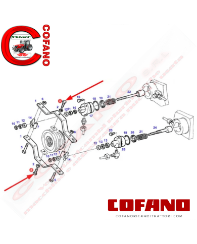 Vite prigioniera M12 Fendt 822100220390