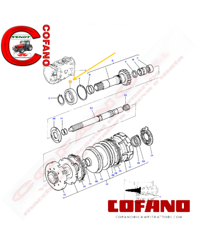 Cuscinetto 6210 2RS Ø 50x90x19 mm