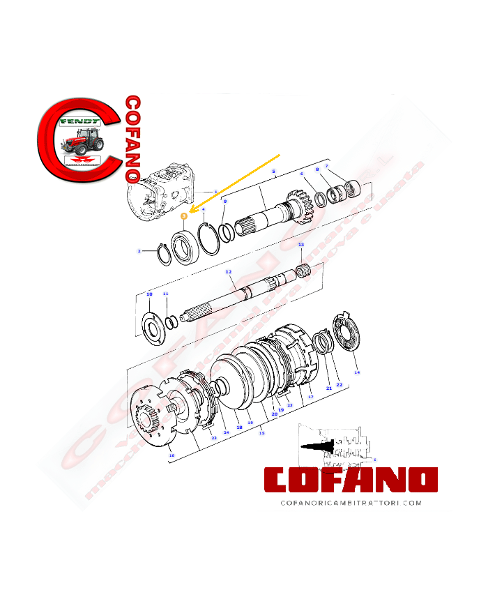 Cuscinetto 6210 2RS Ø 50x90x19 mm