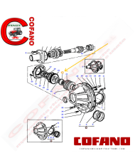 Manicotto Agco 1617790M1 MF 1100-2600-2700-3500-3600