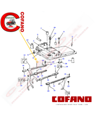 Asta leva del cambio 3531696M6 MF 300