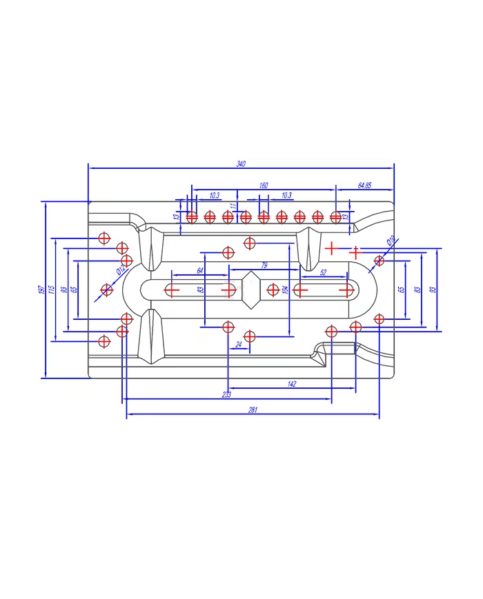 Sedile Universale con sospensione TS23000GP