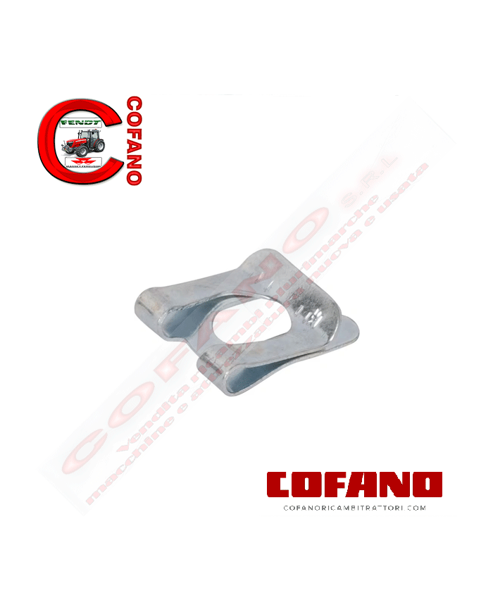 Fermagli Landini e Massey Ferguson