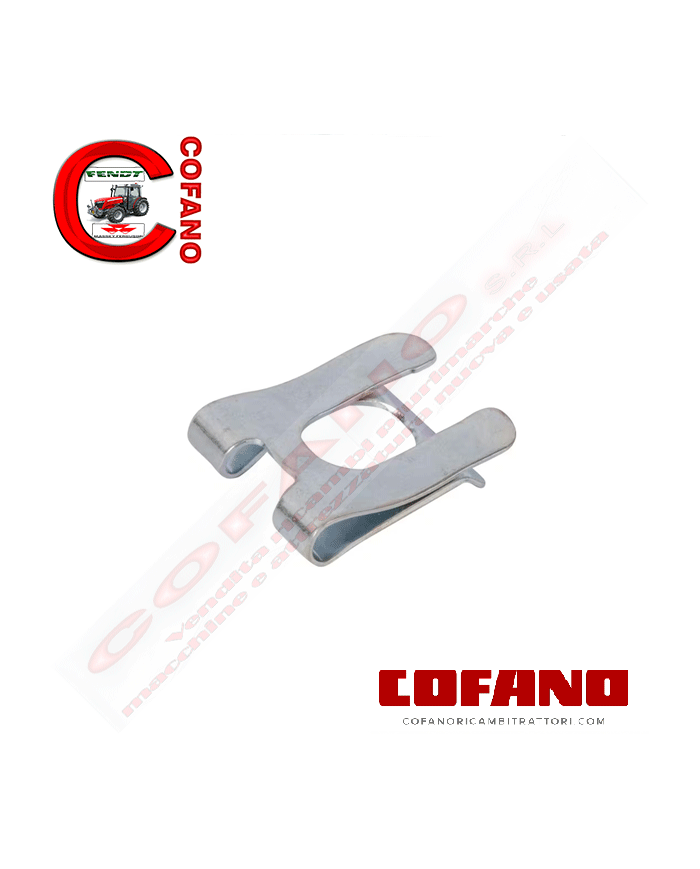 Fermagli Landini e Massey Ferguson