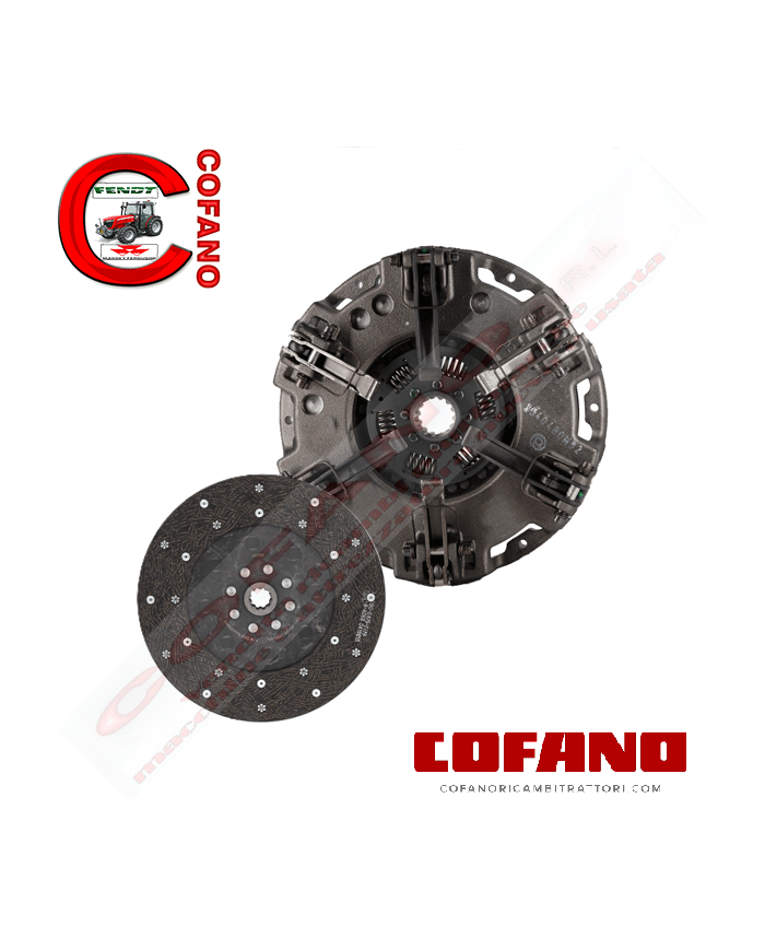 Frizione Luk completa con disco e cuscinetti Ø 280 mm 11''