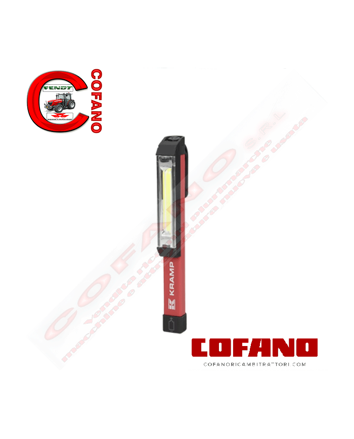 Luce ispezione LED 120 Lumen con clip e magnete