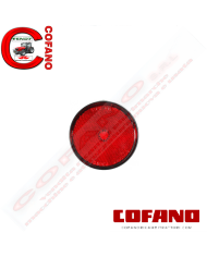 Catadiottro rotondo Ø 60mm rosso-bianco-arancio