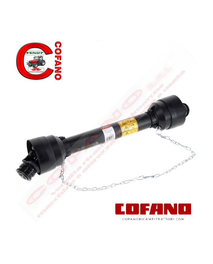 Albero cardanico T60 L. 710 mm