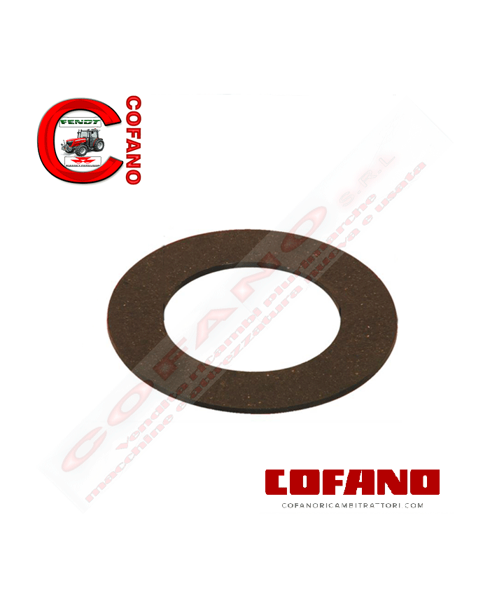 Disco di attrito ferodo per alberi cardanici 140x85.5x3.5
