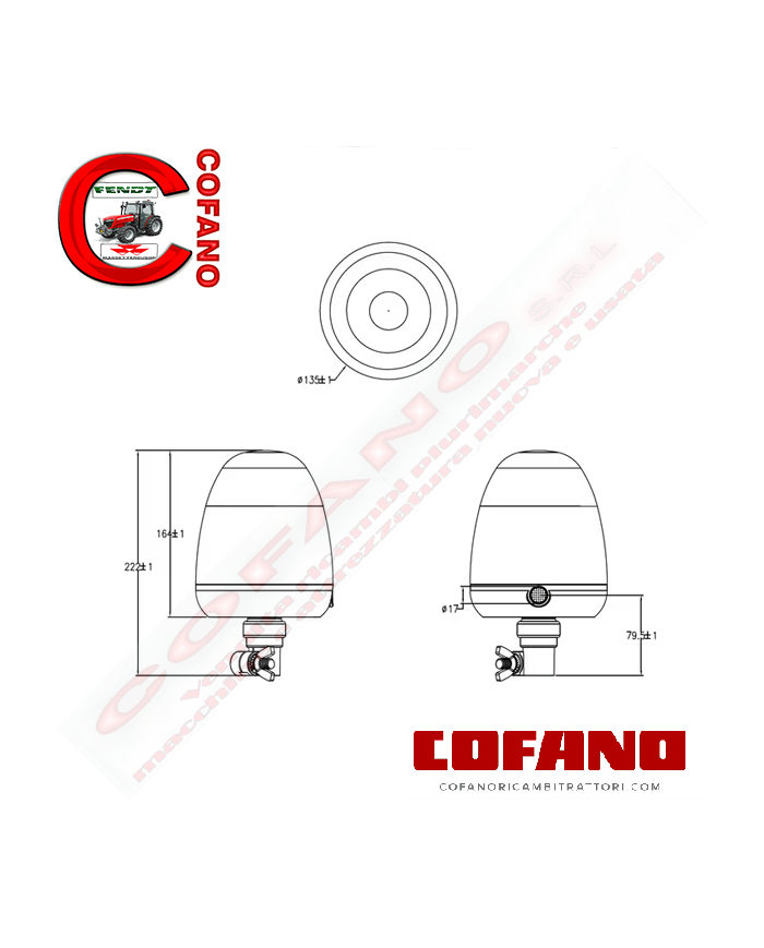 Set 2 lampeggiani led sincronizzabili 12-24V flessibili