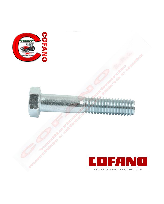 Bullone attacco zavorra 5/8''x2'' UNC - resistenza alla trazione: 8.8