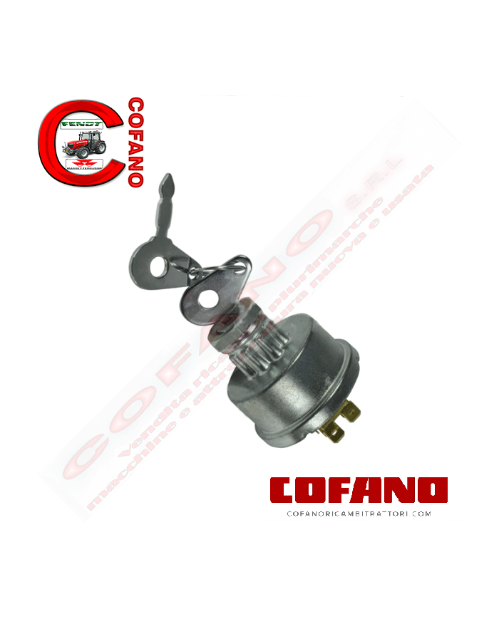 Blocchetto chiave accensione MF 5400-6200-6400-7400-8200-8400