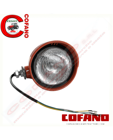 Faro anteriore dx/sx 3 luci per Fiat