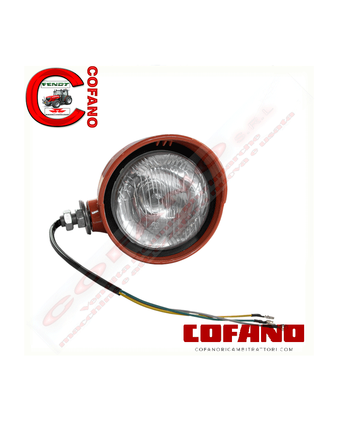 Faro anteriore dx/sx 3 luci per Fiat