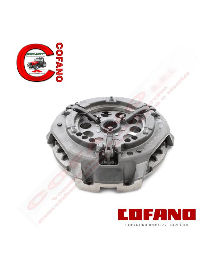 Coperchio frizione Luk 330 mm 3 leve per MF sere 4200-4300