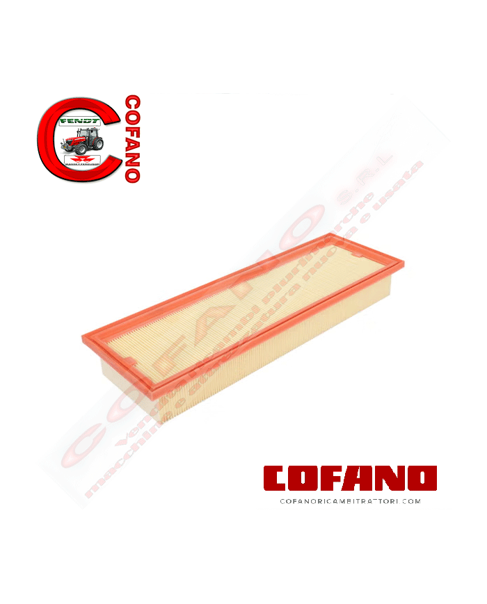 Filtro aria cabina Agco 432X142X57.30 mm